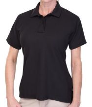VERTX - Coldblack Short Sleeve Polo - Black - Women's